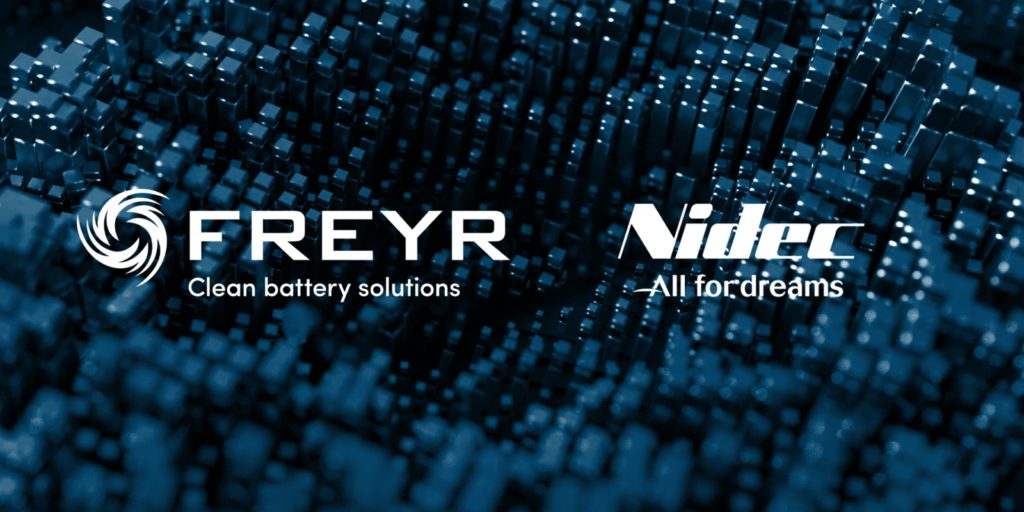 FREYR Battery and Nidec complete formation of joint venture vehiclesbusiness